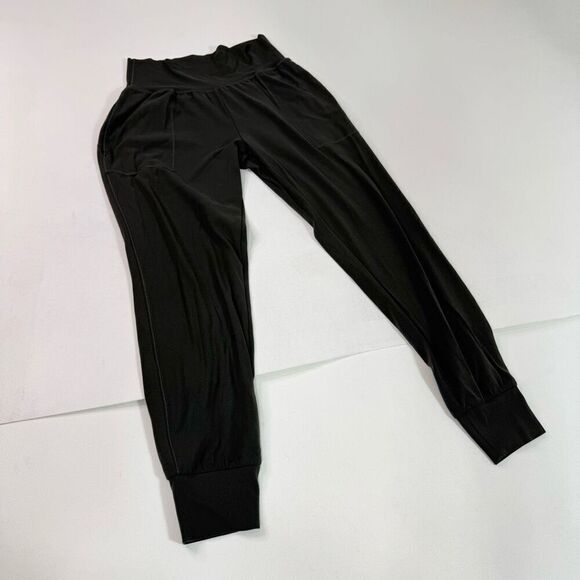 Athleta Cruise Jogger in Powervita Womens Small Gray Pockets Pull On Loose fit - Picture 1 of 9